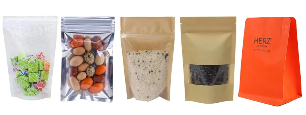 chose stand up pouches