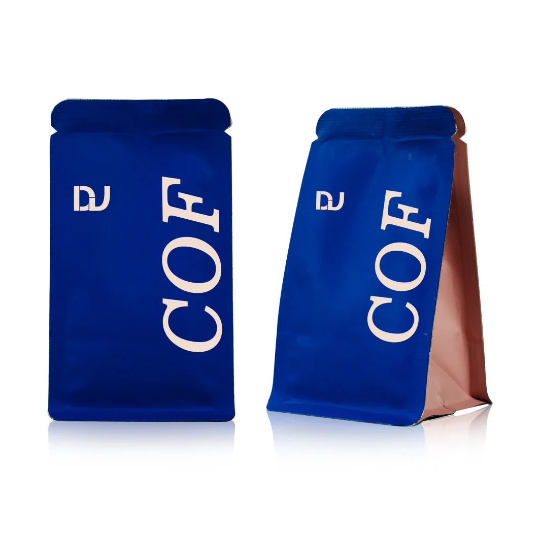 Metallized Stand Up Pouches Custom,Pre Printed Coffee Packaging Stand Up Pouches