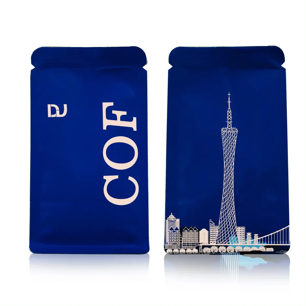 Metallized Stand Up Pouches Custom,Pre Printed Coffee Packaging Stand Up Pouches
