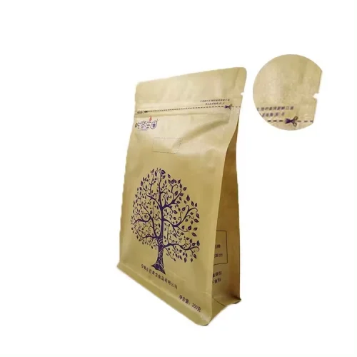 Wholesale Eco Stand Up Pouches,Custom Printed Kraft Stand Up Coffee Pouches