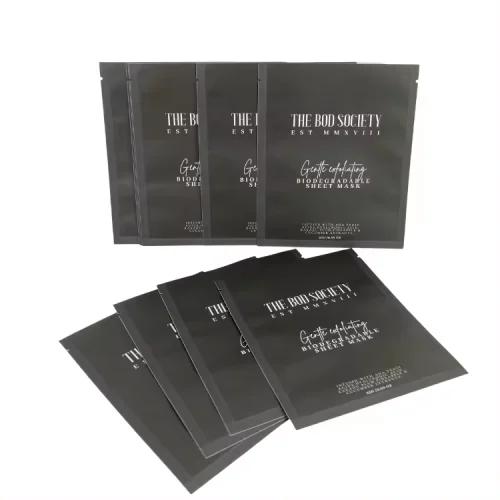 Matte Flat Pouches For Bath Salts,Digital Printing On Flat Pouches