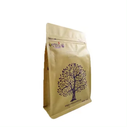 Wholesale Eco Stand Up Pouches,Custom Printed Kraft Stand Up Coffee Pouches