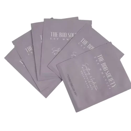 Matte Flat Pouches For Bath Salts,Digital Printing On Flat Pouches