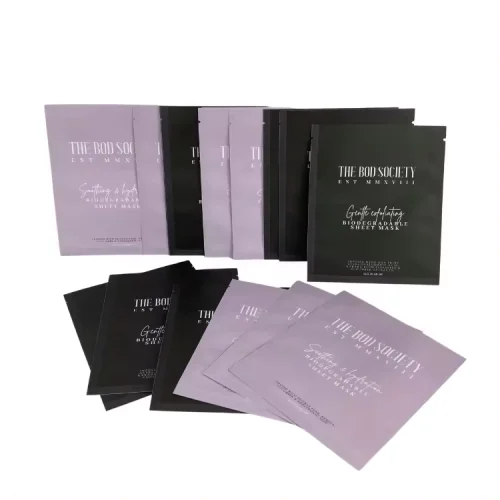 Matte Flat Pouches For Bath Salts,Digital Printing On Flat Pouches