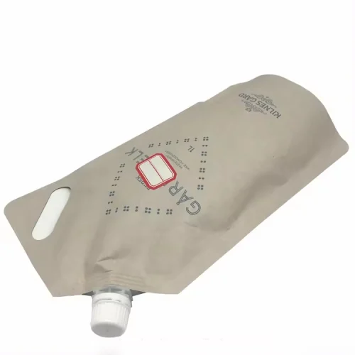 Custom Food Stand Up Pouches No Minimum,Spouted Stand Up Barrier Pouches