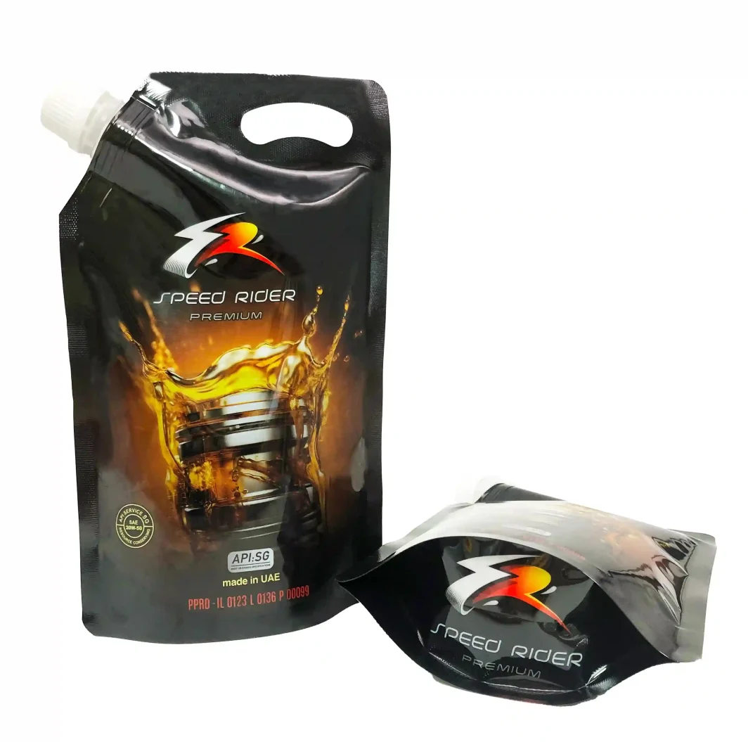 Custom Printed Stand Up Pouches Low Minimum,Spouted Liquid Stand Up Pouches Recyclable