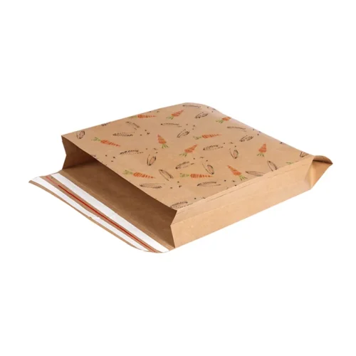 Biodegradable Food Lay Flat Pouches
