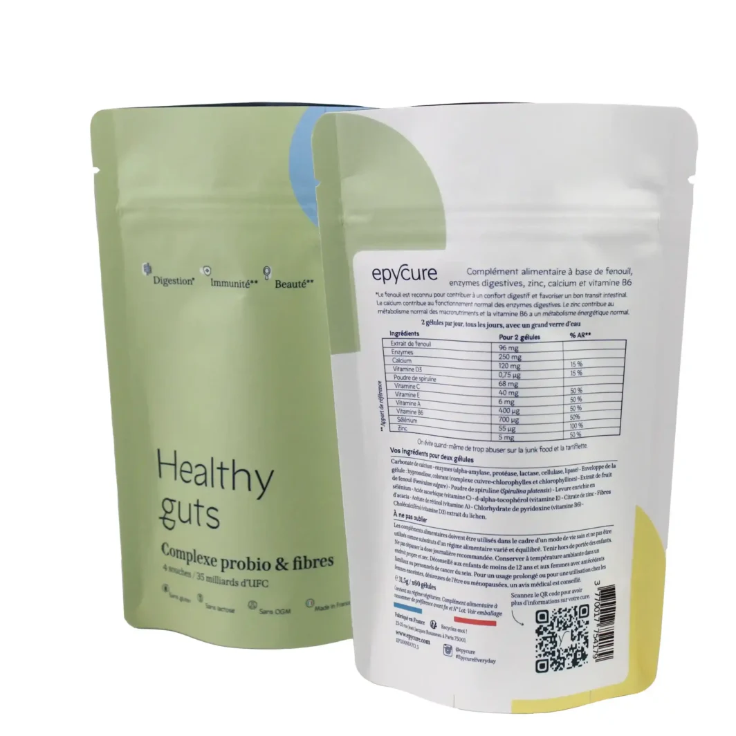 Frosted Stand Up Barrier Pouches Wholesale