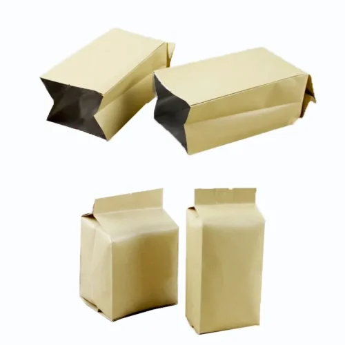 Kraft Side Gusset Pouches Wholesale, Aluminum Foil Stand Up Pouches