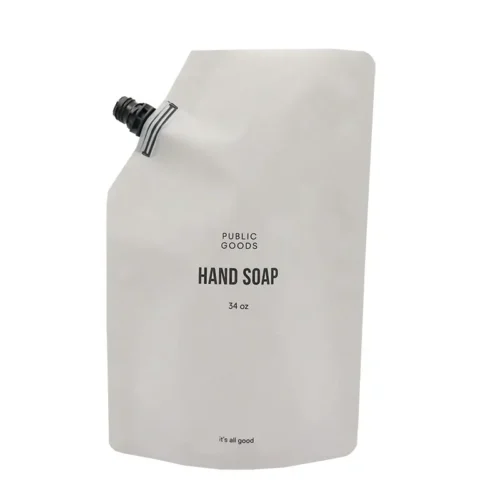 Liquid Recyclable Stand Up Pouches With Spout