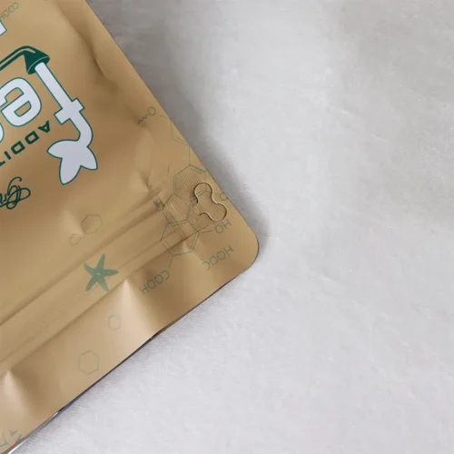 Zip Lock Side Gusset Pouches, Aluminum Foil Flat Bottom Pouches