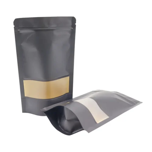 Black Pouches With Window