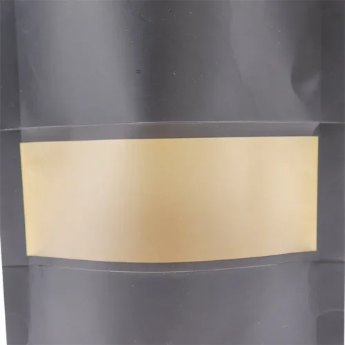 Black Pouches With Window