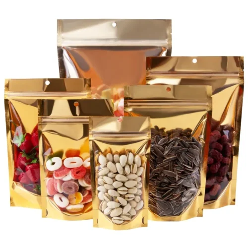 Clear Metallized Stand Up Pouches