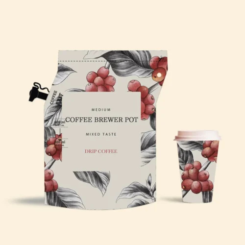 Coffee Pouches With Spout