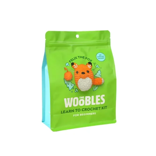 Flat Bottom Pouch With Zipper