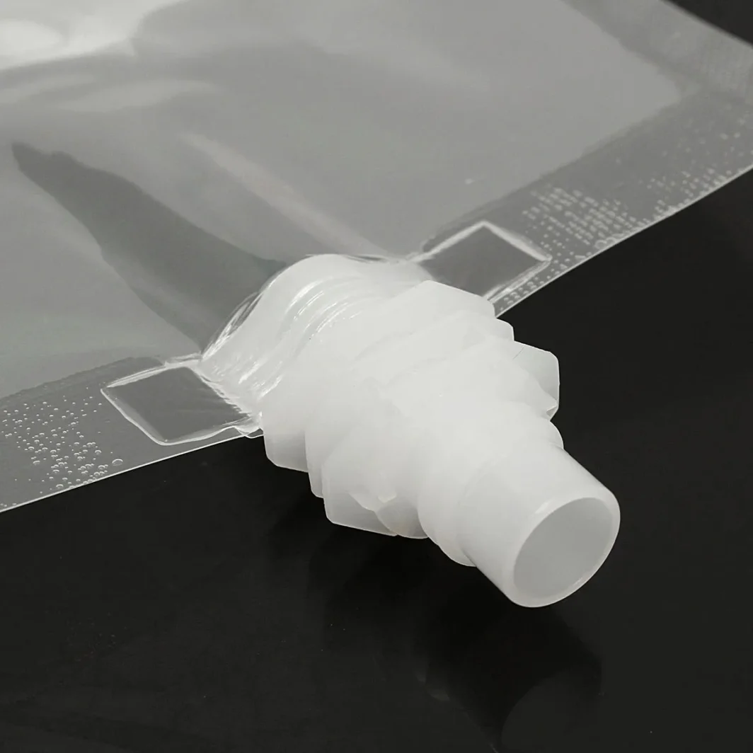 Spouted Liquid Clear Plastic Stand Up Pouches
