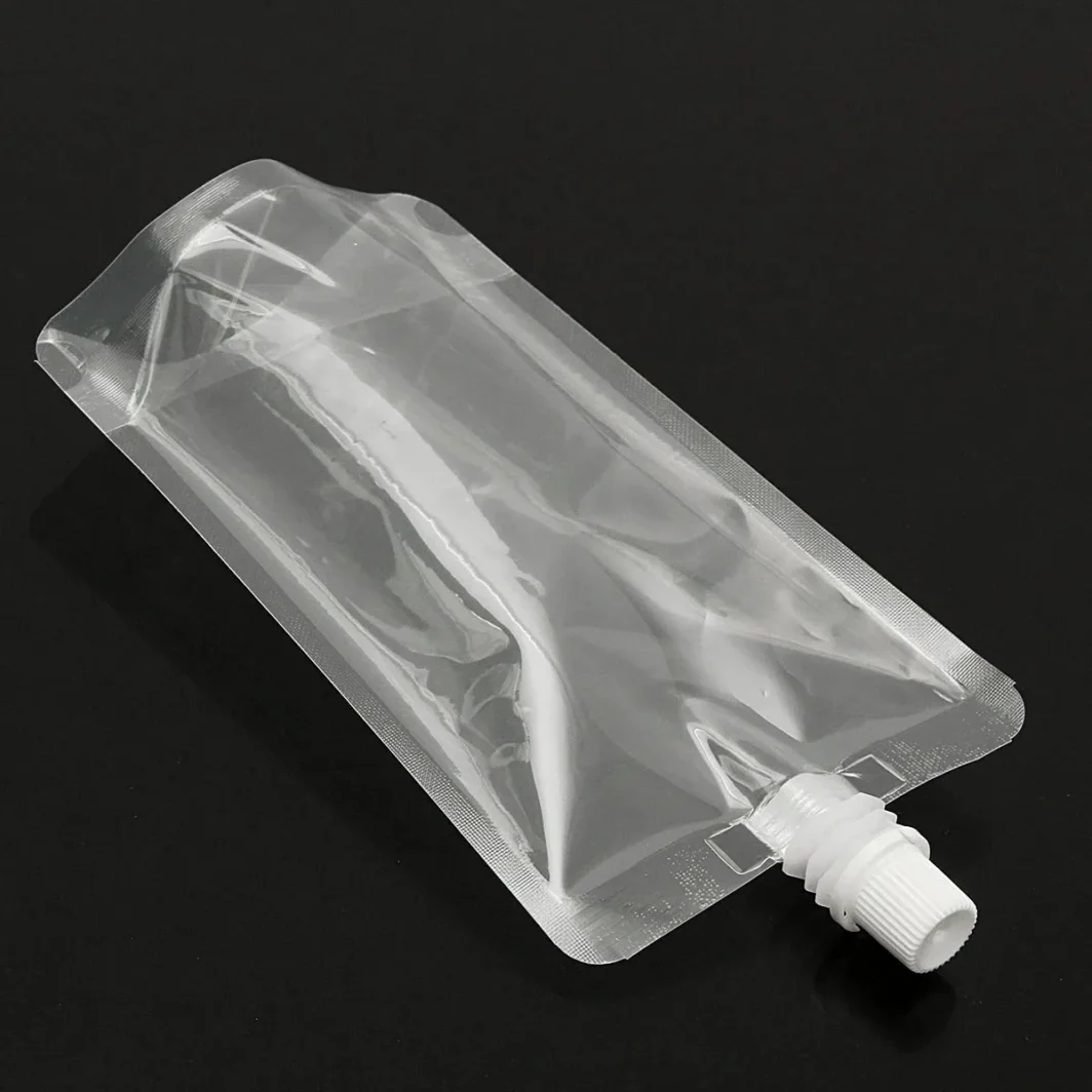 Spouted Liquid Clear Plastic Stand Up Pouches