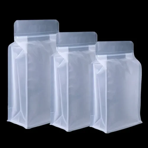 Matte Stand Up Pouches Side Gusset Bags