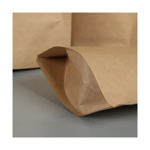 Metallized Kraft Stand Up Pouches With Window