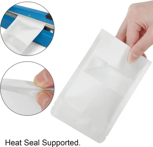 zipper Paper Pouch with window