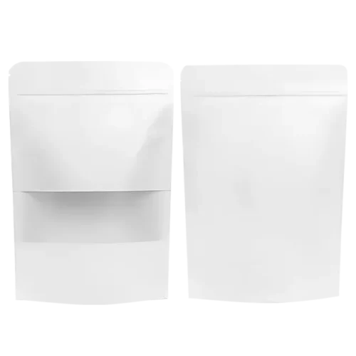 zipper Paper Pouch with window
