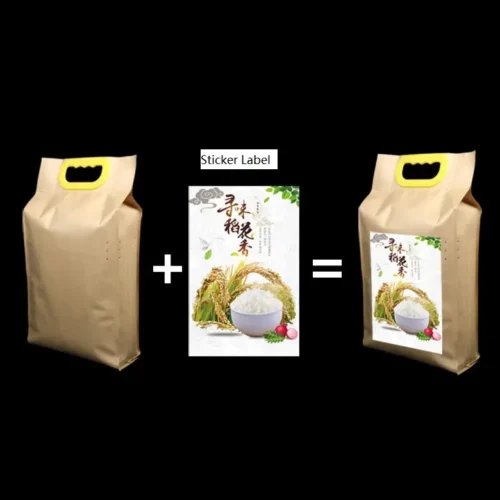 Rice Paper Pouches With Window