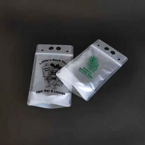 disposable drink pouches