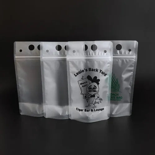 disposable drink pouches