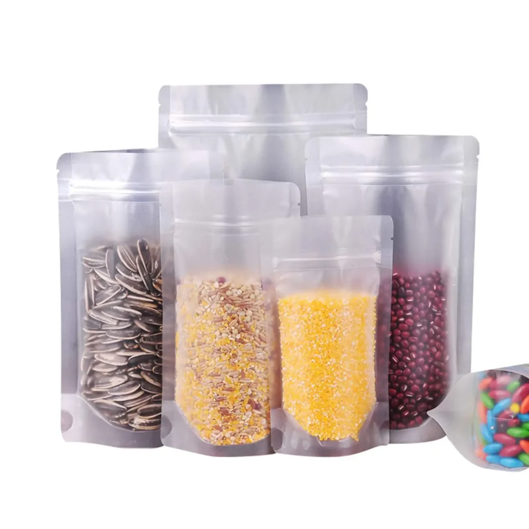 matte stand up barrier pouches