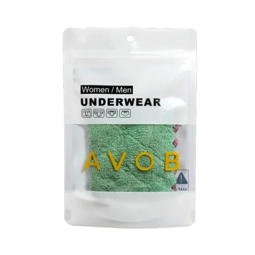 pouch with clear window