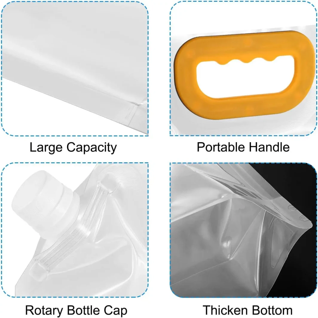 spouted liquid stand up pouches