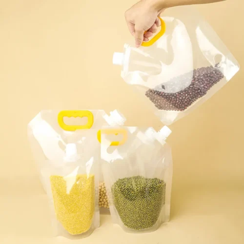 spouted liquid stand up pouches