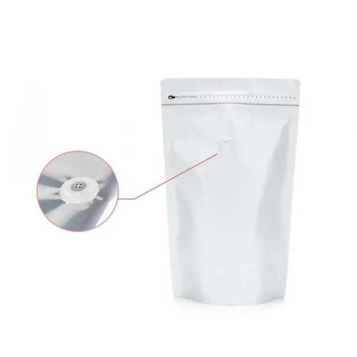 stand up pouch 16 oz with valve