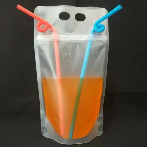 Clear Drink Pouches Wholesale